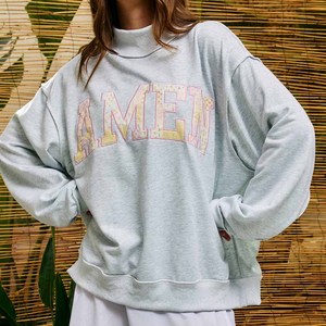 เสื้อสเวตเชิ้ตคอเต่าตัวใหญ่พิมพ์ลายจุด Pray แบบ unisex สวมใส่สบายๆ สำหรับฤดูใบไม้ร่วง ผ้าฝ้าย 100% 2 ชิ้น - Product Image 5