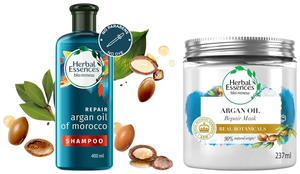 Shampoo à l'huile d'argan bio, formule marocaine, 400 ml, accompagné d'un masque capillaire à l'huile d'argan, 237 ml, conçu pour des cheveux doux, nourris et sans frisottis. - Product Image 2