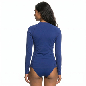 Women Rash Guard Quick Dry <b>Compression</b> Athletic Top Lightweight Breathable Long Sleeve Sportswear For Outdoor Activities - Product Image 3