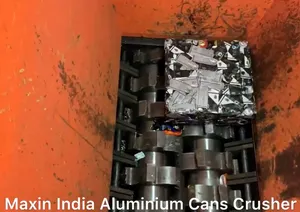 Broyeur de canettes en aluminium avec capacité de broyage de 1500 kg/h pour application industrielle, broyeurs de ferraille semi-automatiques - Product Image 3