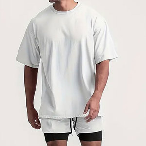 Camiseta Streetwear Personalizada con Lavado Ácido, Oversize, de Algodón Pesado, Hombro Caído, Estilo Vintage, Fabricante de Marca Privada - Product Image 1
