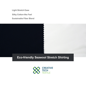 SWL-5E1771 Laine de mer recyclée PET/Poly=43/57 P/D, Q-Dry, Laine de mer PET recyclée durable - Product Image 5