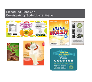 Label Design Services for Food Supplement Wine Cosmetic Spices Toothpaste Bottles with Custom Material and Shape - Product Image 1