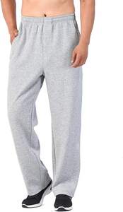 Pantalones de Forro Polar Ligeros para Hombre, Informales, Suaves y Cómodos, Cintura Elástica, Corte Relajado, para Actividades al Aire Libre, Uso Diario, Transpirables - Product Image 6