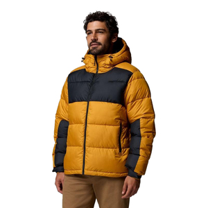 <b>Mens</b> Winter Quilted Jacket 350 GSM Polyester Puffer <b>Coat</b> Thermal Insulated <b>Warm</b> Hooded Outdoor Work Casual Streetwear OEM - Product Image 3