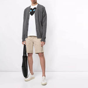 เสื้อยืดแคนวาสพรีเมียมผู้ชายไซส์ใหญ่ พิมพ์ลายสกรีน กันยับ สั่งทำได้ ลำลอง ใส่สบาย สำหรับฤดูร้อน โลโก้ด้านหน้า ขายส่งเสื้อผ้า - Product Image 4