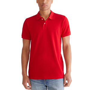 Polos de Hombre de Primera Calidad con Logotipo Personalizado Bordado, Diseño Sólido, Manga Corta, Polos Lisos Personalizados al por Mayor - Product Image 1