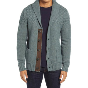 Cárdigan para Hombre, Tejido Suave, Ligero, Informal, Fácil de Usar, Cómodo, para Uso Diario - Product Image 1