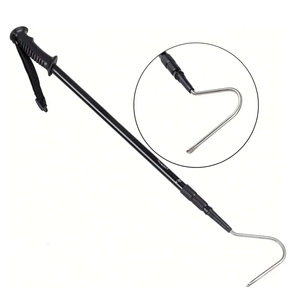 Pince de préhension pour chiens de qualité supérieure, 6 pieds de long, à prise souple, en acier inoxydable, réutilisable, emballage personnalisable, professionnelle - Product Image 3