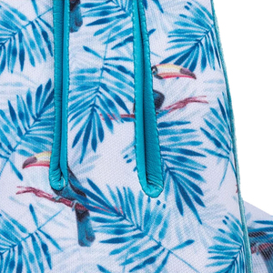 Gant de golf avec logo personnalisé |   Tissu respirant sublimé avec paume en cuir |   Usine de vente en gros - Product Image 3