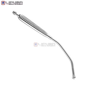 Tubo de Succión Yankauer de 11 Pulgadas con Punta Removible, Fácil de Limpiar, Duradero, de Acero Inoxidable, Instrumentos Médicos - Product Image 2