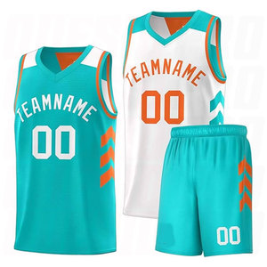 Uniforme de basket-ball de haute qualité 100% polyester, uniforme de basket-ball sur mesure de haute qualité, service OEM, vêtements de sport d'équipe - Product Image 4