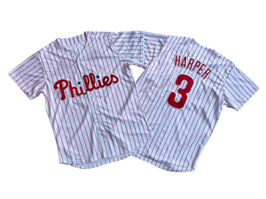 ชุดเบสบอลออกแบบพิเศษสั่งทำได้ พร้อมพิมพ์โลโก้ตามต้องการ - Product Image 6