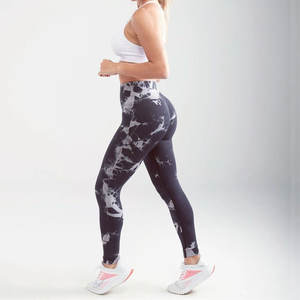 Pantalones de Yoga de Cintura Alta para Mujer de Alta Calidad AND1, Leggings Vintage para Gimnasio, Fitness y Running, con Efecto Scrunch y Diseño de Mármol - Product Image 2