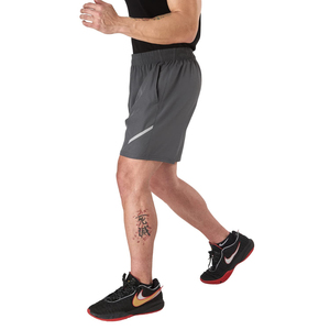 Shorts de sport décontractés vintage pour hommes, 100% coton, taille haute, avec cordon de serrage, personnalisables avec logo, vente en gros - Product Image 4