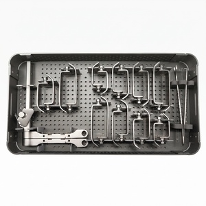 Kit de Retractores Cervicales Anteriores, Juego de Instrumentos Ortopédicos para Cirugía de Columna Vertebral, Certificado CE, Herramientas Quirúrgicas Manuales Clase I - Product Image 1