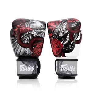 ถุงมือชกมวยหนังวัวแท้คุณภาพสูง Fairtex พร้อมโลโก้สั่งทำพิเศษ สำหรับมืออาชีพ MMA และการฝึกซ้อม พร้อมคุณสมบัติการต่อยที่เหนือกว่า - Product Image 3