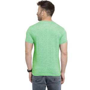 Camiseta de Alta Calidad, Algodón Peinado, Fibra de Bambú, Cuello Redondo, Corte Regular, Tallas Grandes, Barata, al por Mayor, Informal, Transpirable, Personalizada, Lisa - Product Image 4