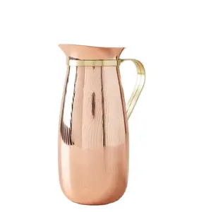 Personalized Pitchers Copper Material Copper Plated Milk/Coffee/Cappuccino/Latte Art Barista Steam Pitchers Milk Jug Cup