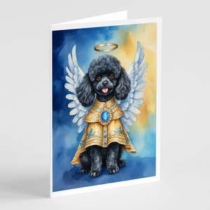 My Angel การ์ดเปล่าขนาด5x7พุดเดิ้ลสีดำแพ็คการ์ดอวยพร8ซอง A7แปลกๆพร้อมการ์ดอวยพร - Product Image 1