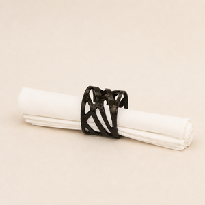 Anillo para Servilletas Golden Shell, Diseño Clásico de Metal para Decoración del Hogar - Product Image 2