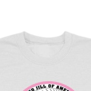 T-shirt blanc à manches longues et col rond avec motif graphique en vinyle, vêtement décontracté pour tous les jours, streetwear confortable, haut de gamme pour un style de vie décontracté - Product Image 2
