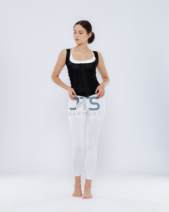 Faja corsé moldeadora exclusiva para mujer, de cintura alta, para adelgazar y moldear el cuerpo, con diseño elegante para torso largo. - Product Image 2