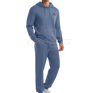Chándal de Hombre Personalizado con Capucha, Estilo Pullover, 100% Algodón Felpa, Ropa Casual para Venta en Línea - Product Image 6