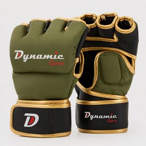 ถุงมือหนังสำหรับ MMA แบบปรับสายรัดข้อมือได้ กันลม น้ำหนักเบา ซับเหงื่อ ป้องกันมือ - Product Image 5