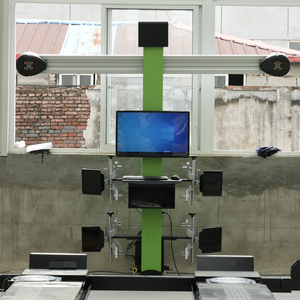 Máquina de alineación de rueda <span class=keywords><strong>3D</strong></span> con certificado CE con elevador automático, máquina de alineación de ruedas de China, precio, alineador de rueda de elevación de tijera - Product Image 3