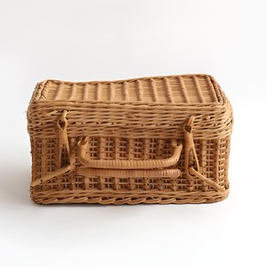 Maleta de mano personalizable para niños y adultos, equipaje de viaje, Maleta de mimbre para acampar - Product Image 1