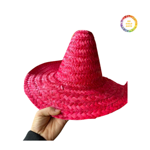 Trendy Mexican Top <b>Hat</b> for Unisex Y2K Style Hand Embroidered Adjustable Straw <b>Summer</b> Beach <b>Hat</b> - Product Image 5