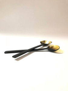 Cuchara para Servir y Clip para Olla de Cuerno Natural de Búfalo para Uso en el Hogar y la Cocina, Decoración de Mesa - Product Image 4