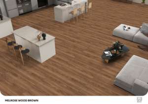 Azulejos de porcelana con acabado mate de la colección de madera de primera calidad, tamaño 600x1200, con aspecto de madera para uso en pisos, paredes e interiores. - Product Image 4