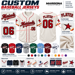 Maillot de baseball personnalisé sublimé à boutons, uniforme d'équipe, nom et numéro personnalisés, respirant, haute performance, OEM Priv - Product Image 4