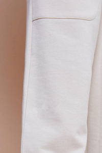 กางเกงวอร์มผ้าแคนวาสหนาพิเศษ 400 GSM ทรงลำลองสำหรับผู้ชาย ขากว้าง ทรงหลวม มีเชือกผูกเอว ระบายอากาศได้ดี - Product Image 2