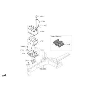 Batteries Optima neuves 37150D4500 - Product Image 2