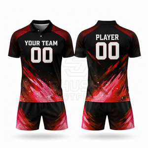 Maillots de football respirants et antibactériens, couleurs et designs personnalisés, 100% polyester - Product Image 6