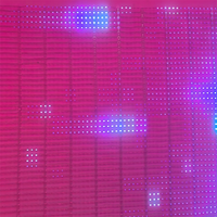 Écran volant magique LED P15, écran portable pour drone, écran souple volant, écran vidéo LED, rideau de drapeau