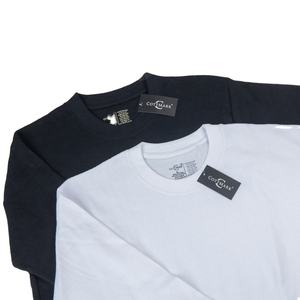 Camiseta térmica de invierno para hombre, transpirable, informal, 250 GSM, sin cuello, de color liso, de manga larga, de punto, de algodón elástico, cálida, para usar como capa base. - Product Image 1