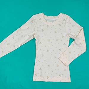 Pyjama floral pour enfants Trung Giang, coton / tissu personnalisé, service OEM, vente en gros, vêtements de nuit pour enfants, vêtements pour petites filles - Product Image 1