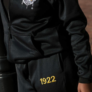 ชุดวอร์ม SGRHO แบบกำหนดเองสำหรับชมรมหญิงกรีก Sigma Gamma Rho เสื้อแจ็คเก็ตซิป กางเกงจ็อกเกอร์ กันน้ำ เหมาะสำหรับออกกำลังกาย - Product Image 4