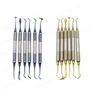 Titanium Gold Coated Dental Composite <b>Resin</b> Filling Spatulas <b>Kit</b> Sale High Temperature Steel Medical Incubator By Grip Surgical - Product Image 2