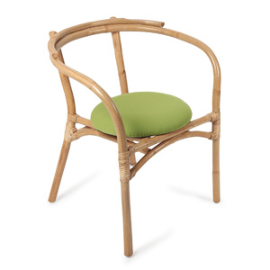 Sillas decorativas para sala de estar y comedor, precio mayorista más bajo, silla apilable de ratán - Product Image 6