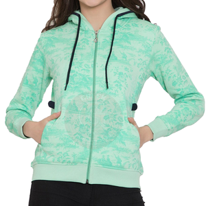 Sudadera con Capucha de Punto Lavado para Mujer, Diseño Minimalista para un Estilo Urbano Informal y Atuendos Diarios Cómodos - Product Image 1