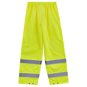 Hi Visibility Polyester <b>Work</b> <b>Pants</b> Unisex Reflective Safety Trousers for Workers High Quality Custom Logo And Design OEM - Product Image 6