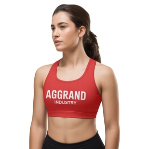 Sujetador Deportivo de Yoga para Gimnasio, Talla Grande, para Mujer, con Diseño Personalizado, Opción de Logotipo Frontal, Tejido Transpirable Lavado - Product Image 1