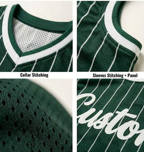 Maillots de basket personnalisés pour les écoles et les universités, uniformes de basket sans manches sublimés pour les équipes scolaires - Product Image 6