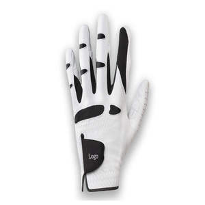 Gants de golf unisexes personnalisés en cuir Cabretta à doigts complets, mitaines de sport d'été souples en PU pour hommes et femmes, durables, écologiques et à séchage rapide - Product Image 3