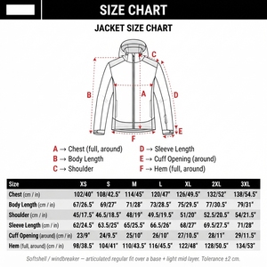 Custom Adults <b>Mens</b> Subalpine Macro-Disruption <b>Camo</b> Hunting Softshell <b>Jacket</b> Windproof DWR 280GSM Fleece Lined Zipper Closure - Product Image 6